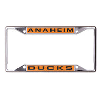Anaheim Ducks Lic Plt Frame S/S Printed