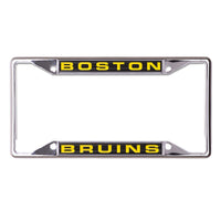 Boston Bruins Lic Plt Frame S/S Printed