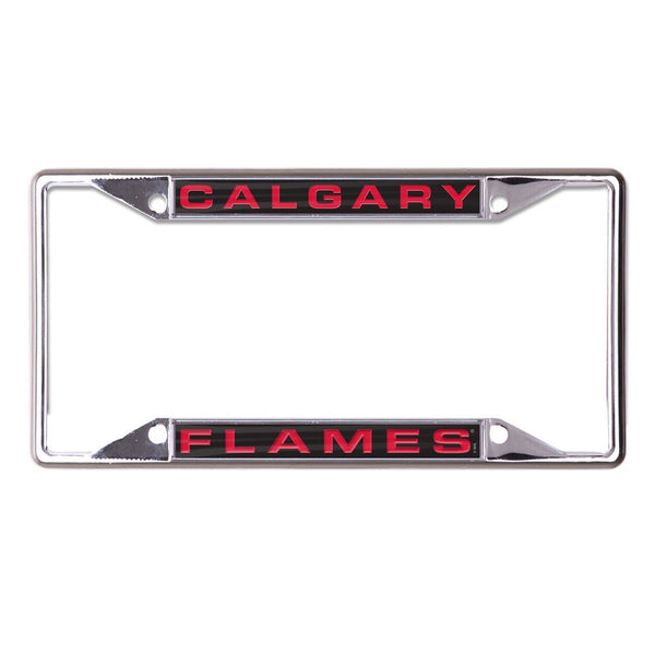 Calgary Flames Lic Plt Frame S/S Printed