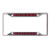 Chicago Blackhawks Lic Plt Frame S/S Printed