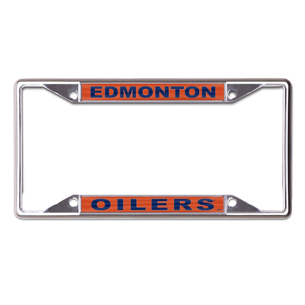 Edmonton Oilers Lic Plt Frame S/S Printed