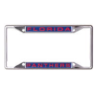 Florida Panthers Lic Plt Frame S/S Printed