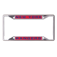 New York Rangers Lic Plt Frame S/S Printed