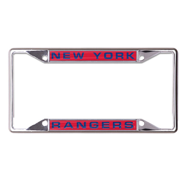 New York Rangers Lic Plt Frame S/S Printed