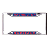 Washington Capitals Lic Plt Frame S/S Printed