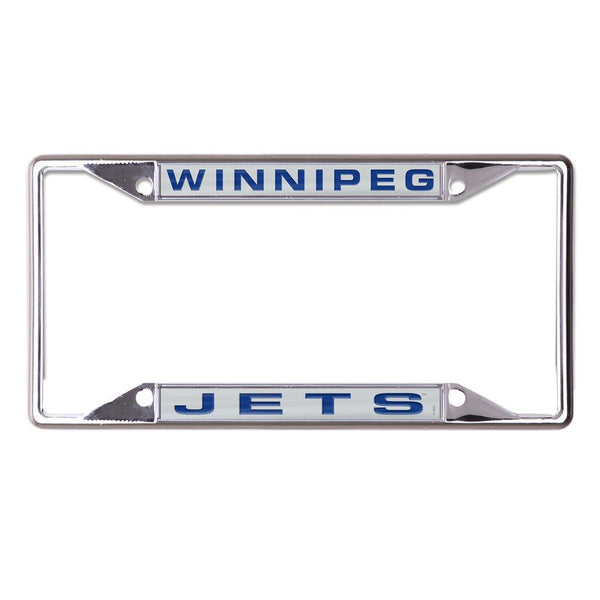 Winnipeg Jets Lic Plt Frame S/S Printed