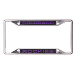 Colorado Rockies Lic Plt Frame S/S Printed
