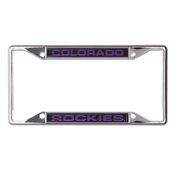 Colorado Rockies Lic Plt Frame S/S Printed