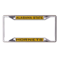 Wholesale-Alabama State Hornets Lic Plt Frame S/S Printed