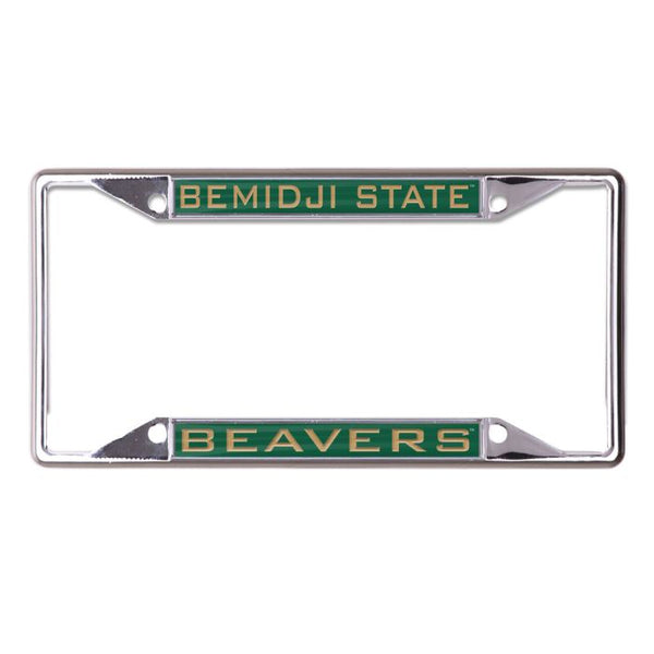 Wholesale-Bemidji State Beavers Lic Plt Frame S/S Printed