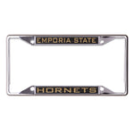 Wholesale-Emporia State Hornets Lic Plt Frame S/S Printed