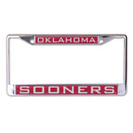 Wholesale-Oklahoma Sooners OKLAHOMA SOONERS Lic Plt Frame S/L Printed