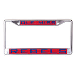 Wholesale-Ole Miss Rebels Lic Plt Frame S/L Printed