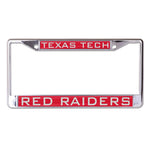 Wholesale-Texas Tech Red Raiders Lic Plt Frame S/L Printed