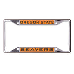 Wholesale-Oregon State Beavers ORANGE BAR WITH BLACK LETTERS Lic Plt Frame S/S Printed