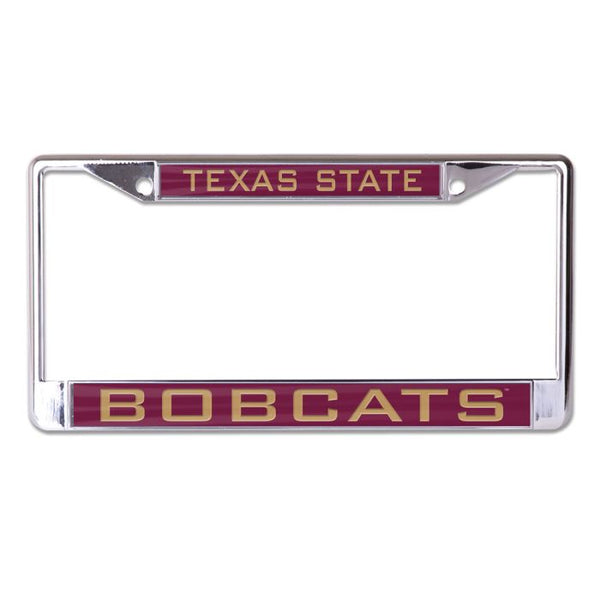 Wholesale-Texas State Bobcats Lic Plt Frame S/L Printed