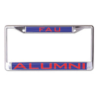 Wholesale-Florida Atlantic Owls Lic Plt Frame S/L Printed