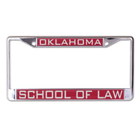 Wholesale-Oklahoma Sooners Lic Plt Frame S/L Printed