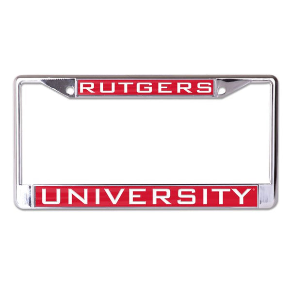 Wholesale-Rutgers Scarlet Knights Lic Plt Frame S/L Printed