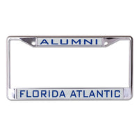 Wholesale-Florida Atlantic Owls Lic Plt Frame S/L Printed