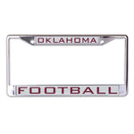 Wholesale-Oklahoma Sooners Lic Plt Frame S/L Printed