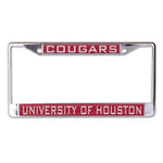 Wholesale-Houston Cougars Lic Plt Frame S/L Printed