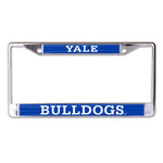 Wholesale-Yale Bulldogs Lic Plt Frame S/L Printed
