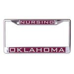 Wholesale-Oklahoma Sooners Lic Plt Frame S/L Printed