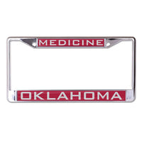 Wholesale-Oklahoma Sooners Lic Plt Frame S/L Printed