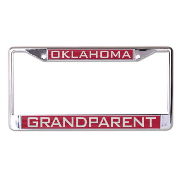 Wholesale-Oklahoma Sooners Lic Plt Frame S/L Printed