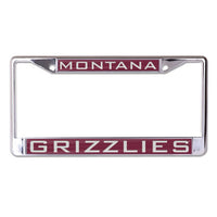 Wholesale-Montana Grizzlies Lic Plt Frame S/L Printed