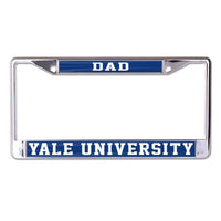 Wholesale-Yale Bulldogs Lic Plt Frame S/L Printed
