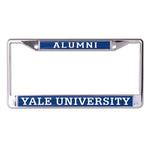Wholesale-Yale Bulldogs Lic Plt Frame S/L Printed