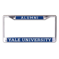 Wholesale-Yale Bulldogs Lic Plt Frame S/L Printed