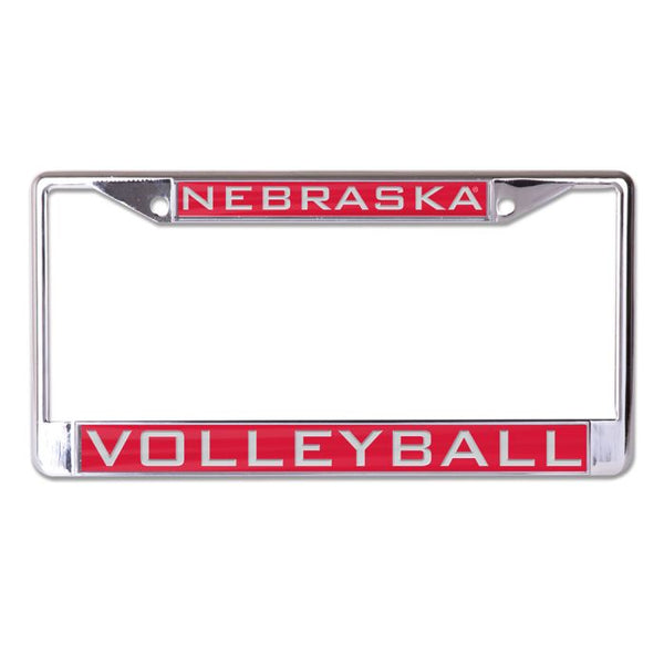 Wholesale-Nebraska Cornhuskers VOLLEYBALL Lic Plt Frame S/L Printed