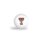 Wholesale-Texas Tech Red Raiders PING PONG BALLS - 6 pack