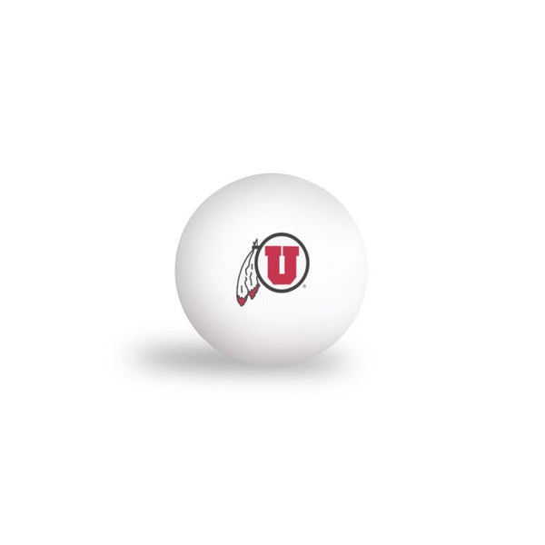 Wholesale-Utah Utes PING PONG BALLS - 6 pack