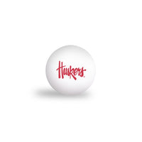 Wholesale-Nebraska Cornhuskers PING PONG BALLS - 6 pack