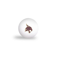 Wholesale-Texas State Bobcats PING PONG BALLS - 6 pack