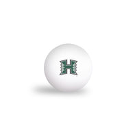 Hawaii Warriors PING PONG BALLS - 6 pack