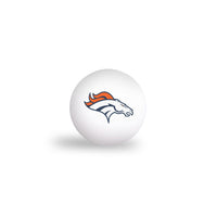 Denver Broncos PING PONG BALLS - 6 pack
