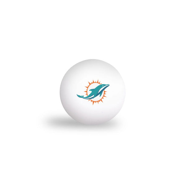 Miami Dolphins PING PONG BALLS - 6 pack