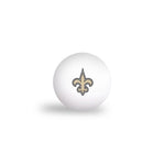 New Orleans Saints PING PONG BALLS - 6 pack