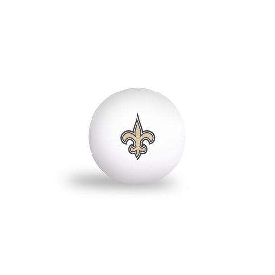 New Orleans Saints PING PONG BALLS - 6 pack