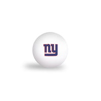 New York Giants PING PONG BALLS - 6 pack