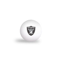 Las Vegas Raiders PING PONG BALLS - 6 pack