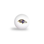 Baltimore Ravens PING PONG BALLS - 6 pack