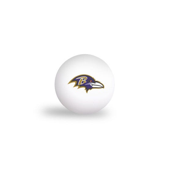 Baltimore Ravens PING PONG BALLS - 6 pack