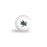 San Jose Sharks PING PONG BALLS - 6 pack