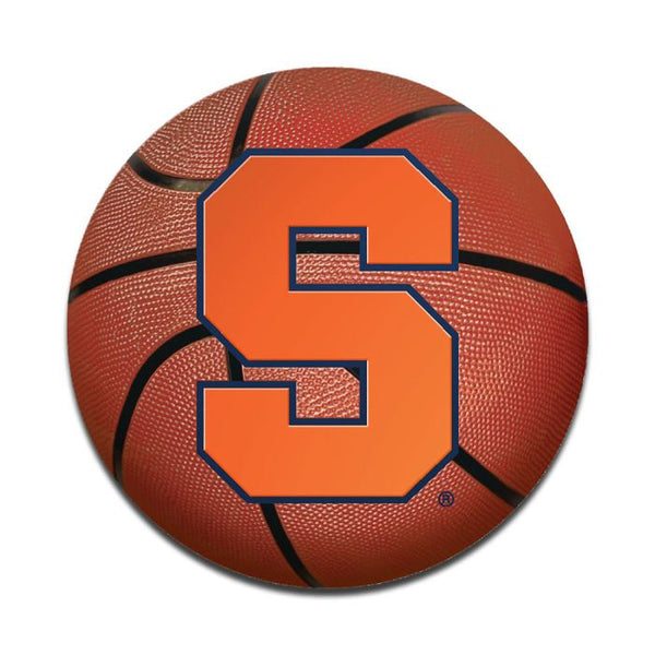 Wholesale-Syracuse Orange Chrome Metal Domed Emblem